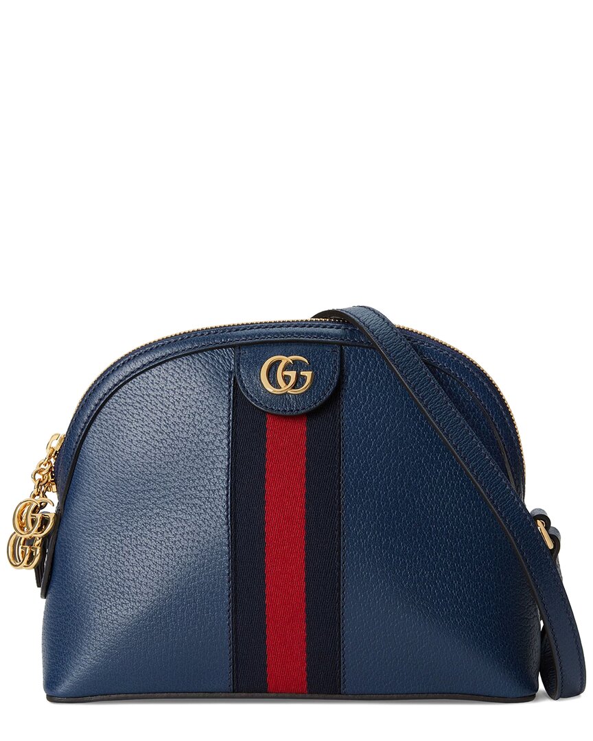 Luxury Gucci Trending 2025 Ophidia Leather Shoulder Bag
