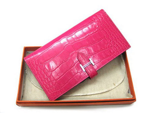 Luxury Hermes Wallet H1114 Wallet Pink