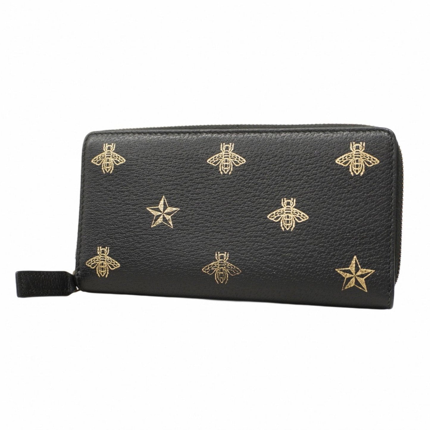 Gucci  Leather Long Wallet (Bi-Fold)