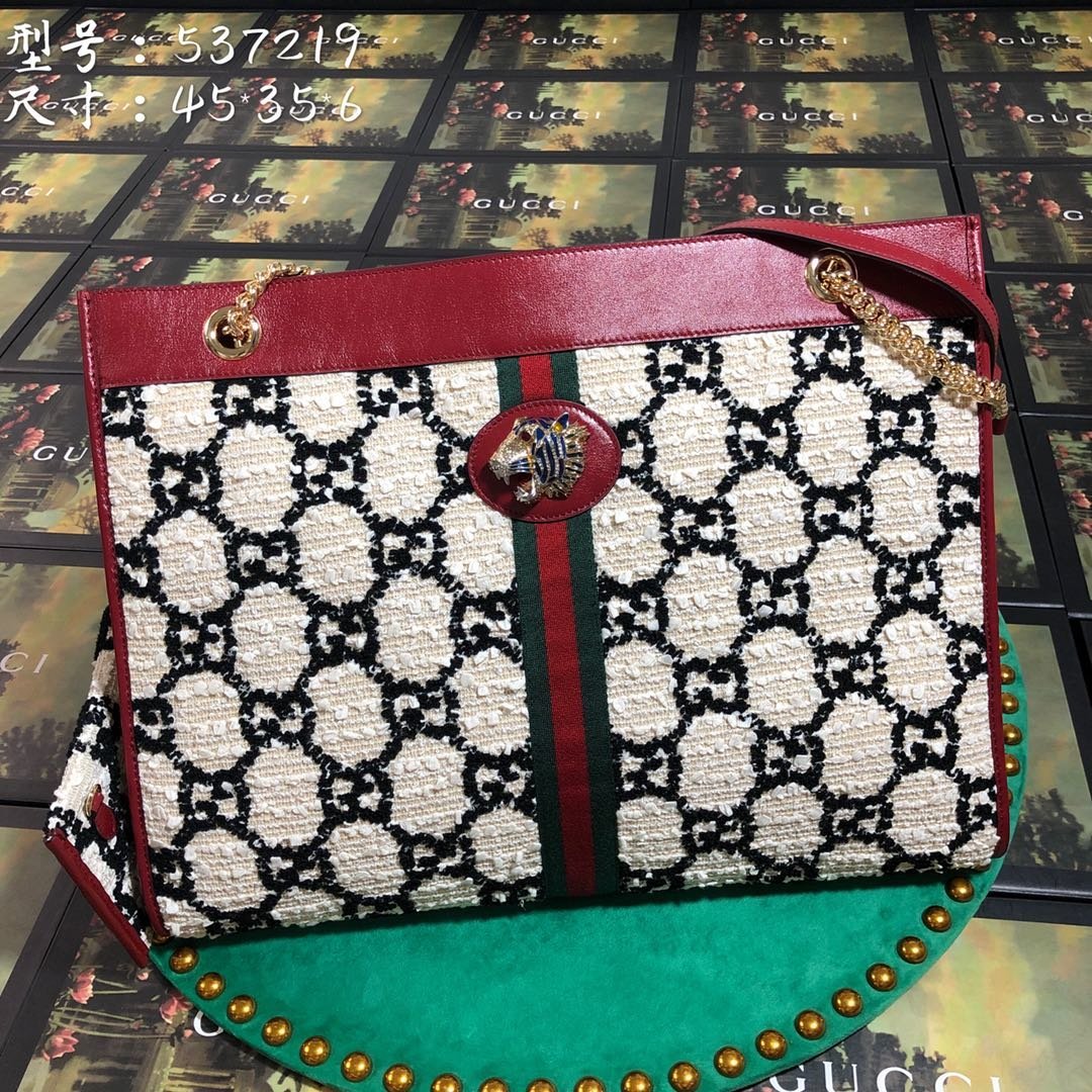 Tweed Wool Luxury Gucci Bag