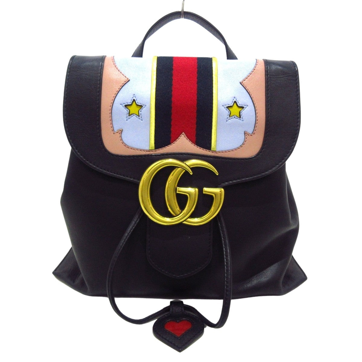 Luxury Gucci Trending 2025 Gg Marmont  Leather Backpack Bag ()