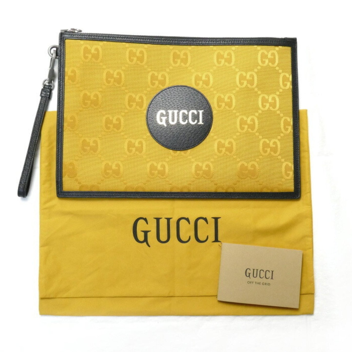 Gucci Gg Nylon  Canvas Clutch Bag ()