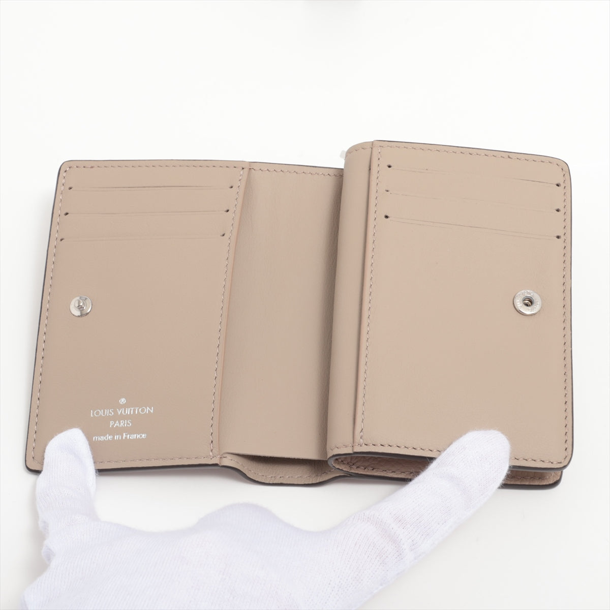 Louis Vuitton Machina Portfolio Clear M80817 Gale Compact Wallet  Reaction