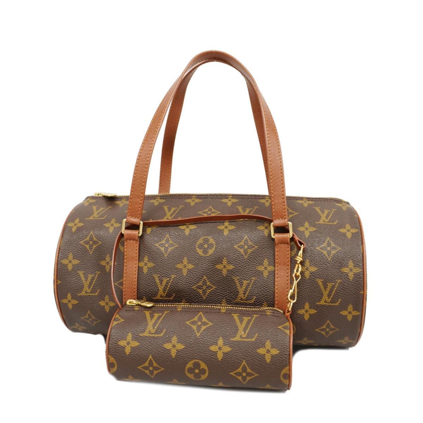Louis Vuitton Papillon  Canvas Shoulder Bag ()