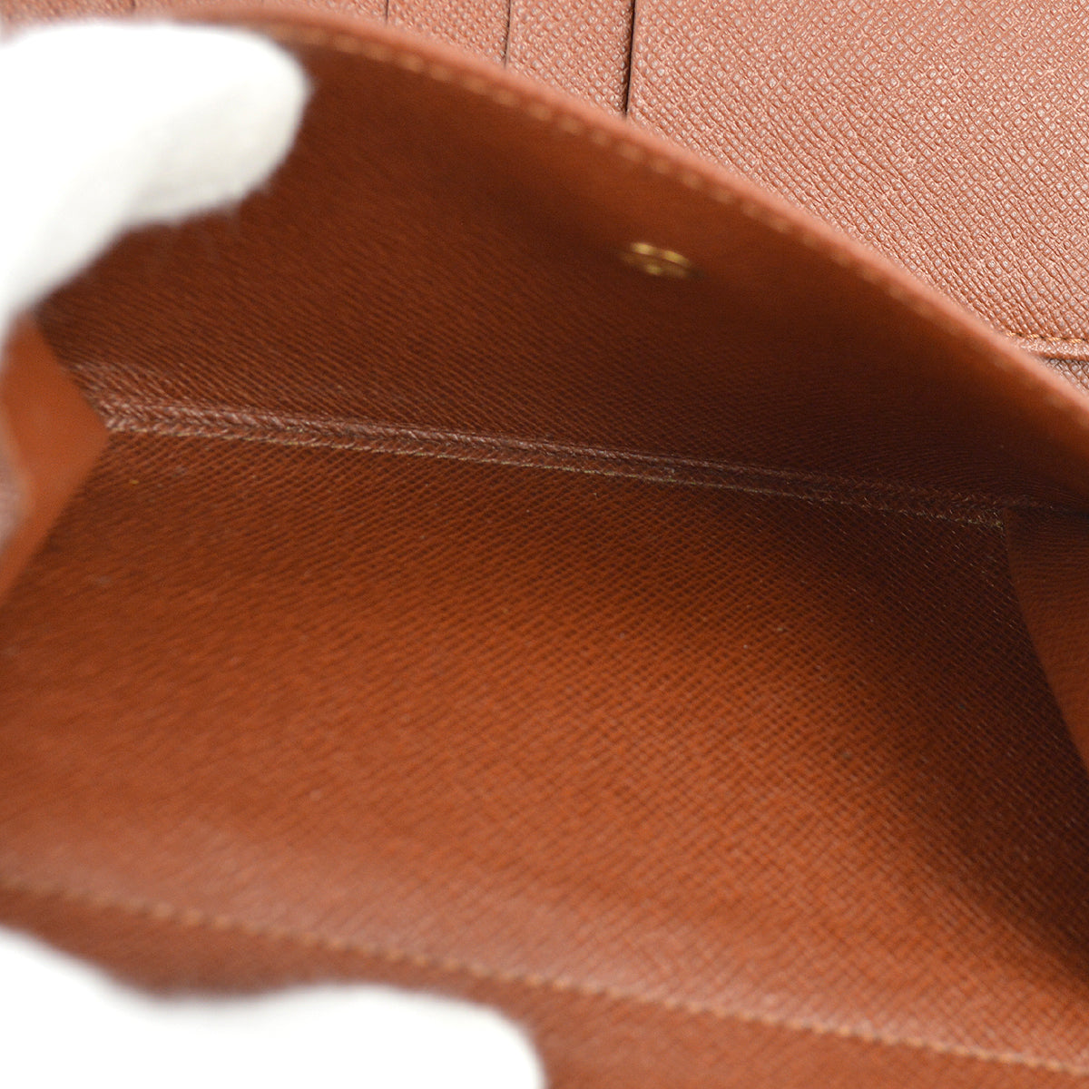 Louis Vuitton 2001 Monogram Porte Tresor Etui Papier M61202