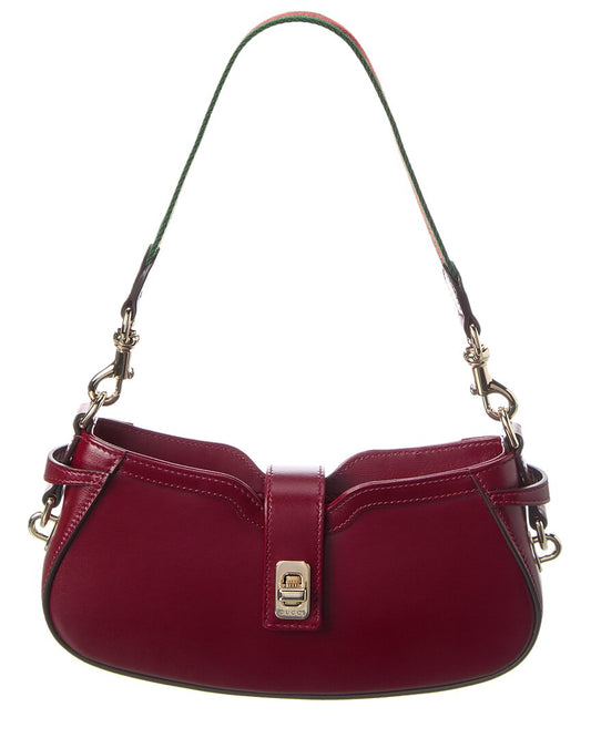 Luxury Gucci Trending 2025 Moon Side Mini Leather Shoulder Bag