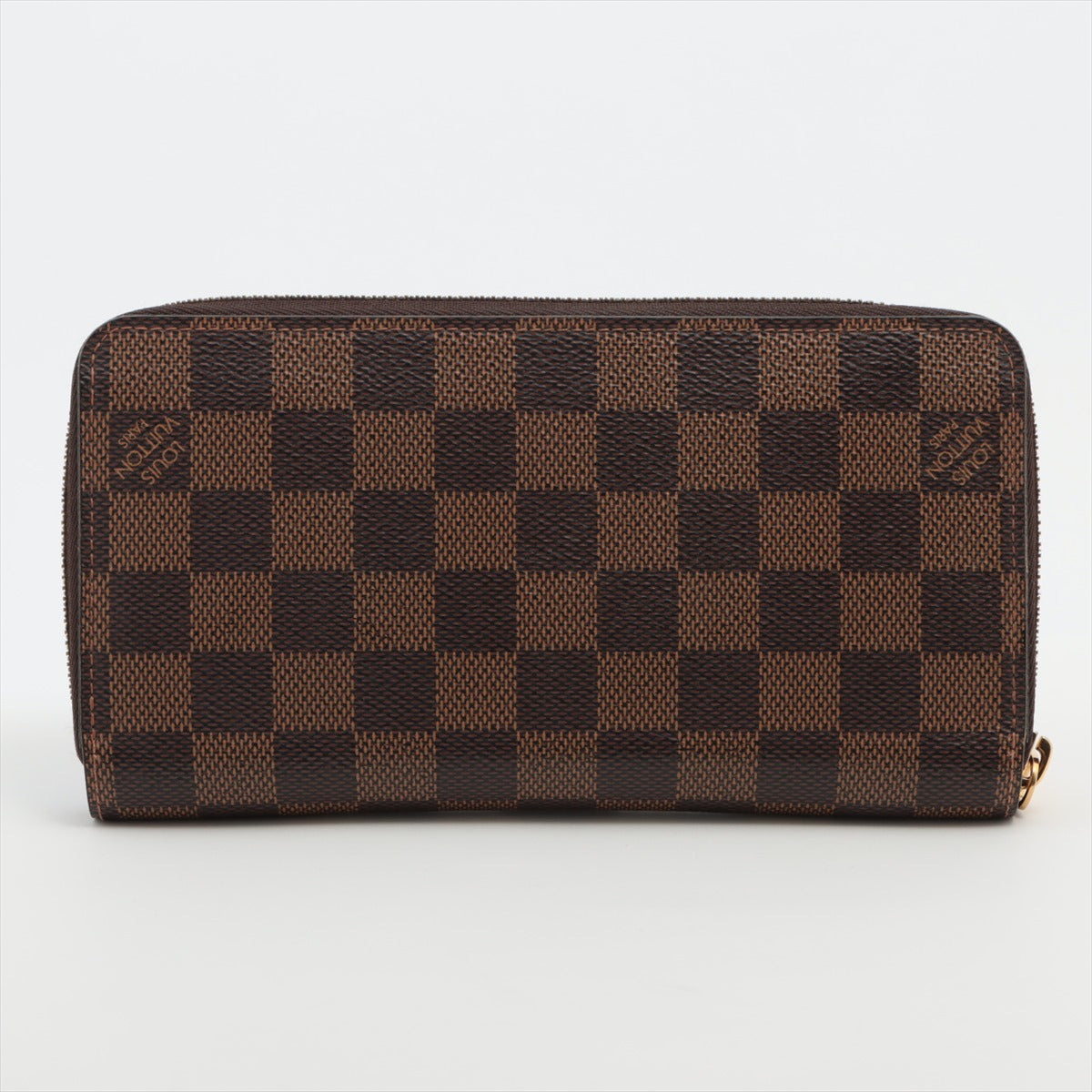 Louis Vuitton Damier Zippie Wallet N41661 Brown Round Zip Wallet