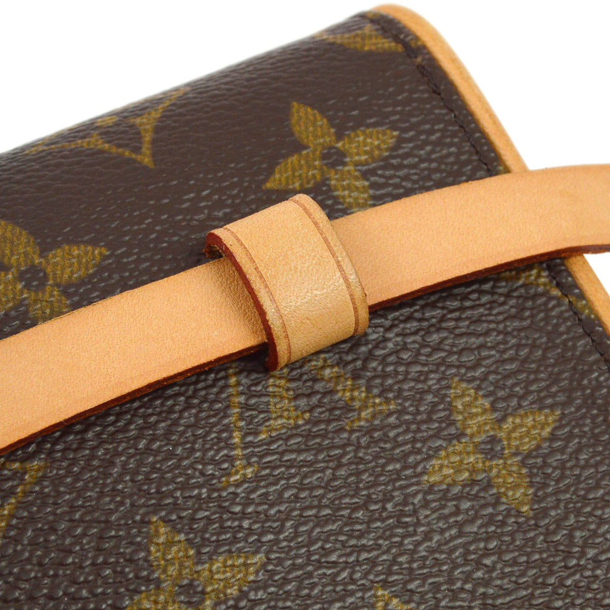 Louis Vuitton 2001 Monogram Pochette Florentine Belt Bum Bag #M M51855