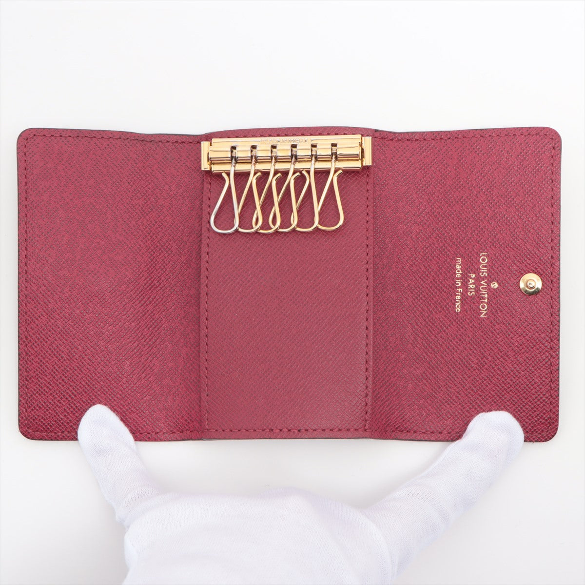 Louis Vuitton Monogram Multicell 6 M60701 Fushai Keycase  Reaction