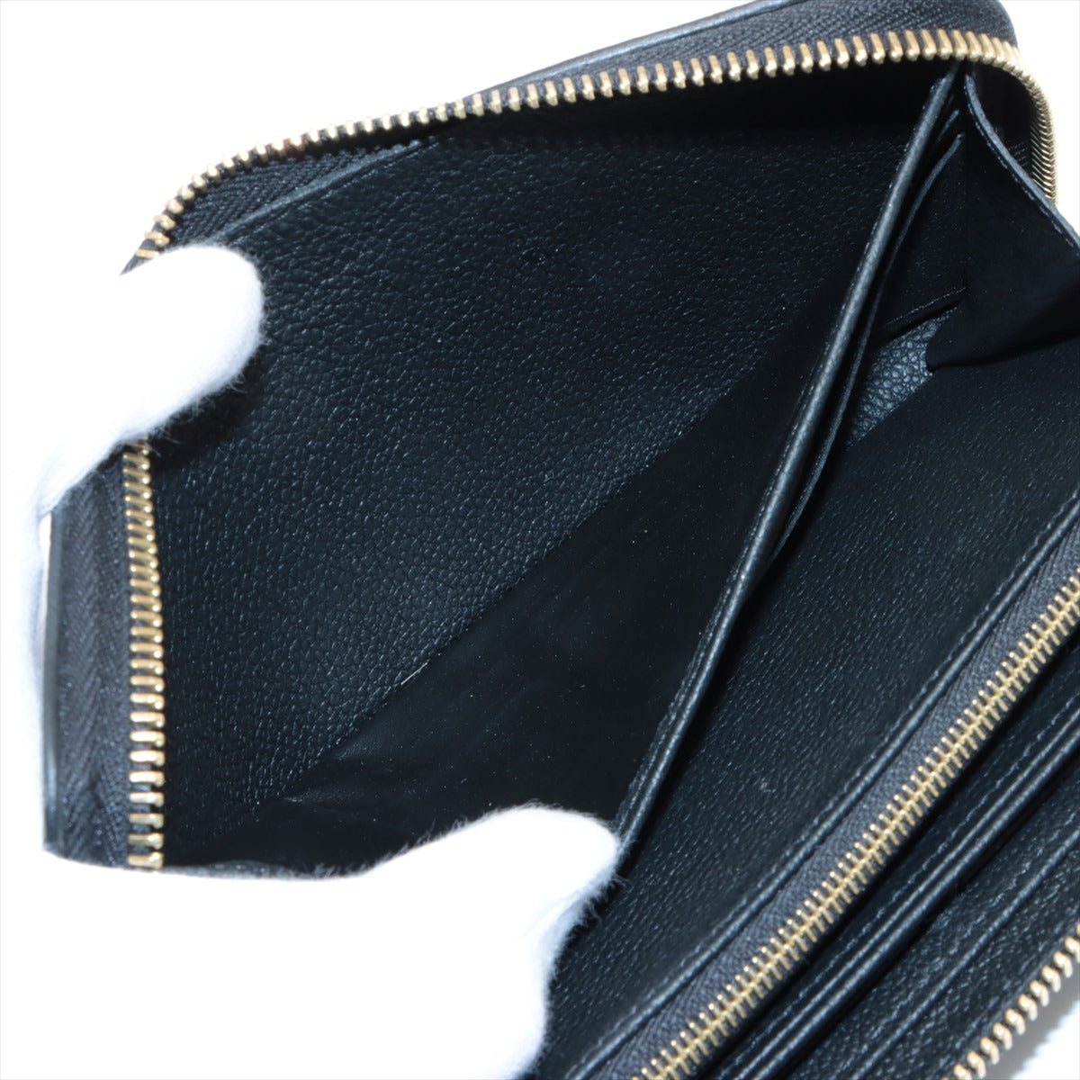 Louis Vuitton Bi-Color Monogram Implant Zippyr Wallet M80481