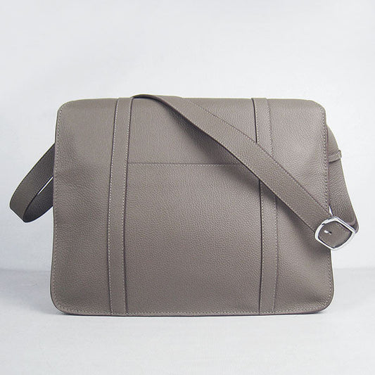 Luxury Hermes Steve H2812 Ladies Lambskin Khaki Handbag