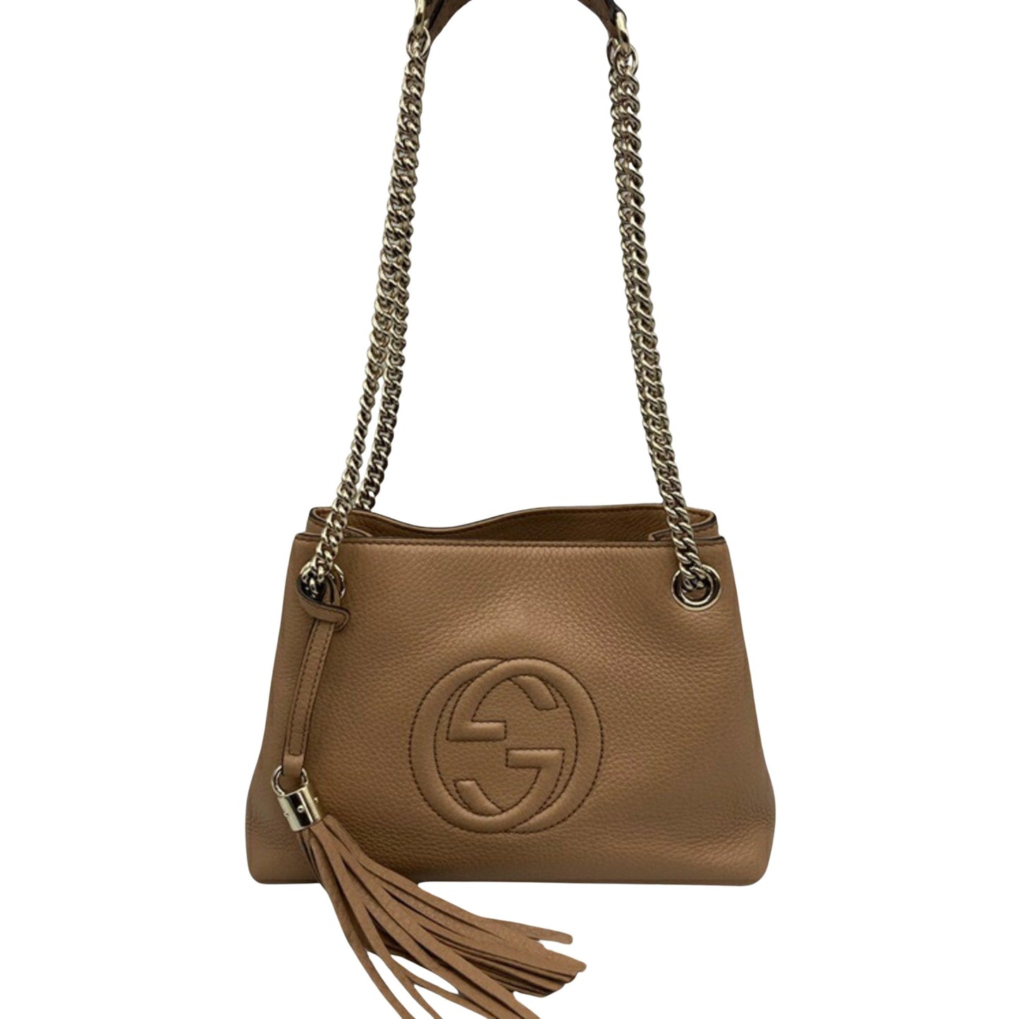 Luxury Gucci Trending 2025 Soho  Leather Shopper Bag ()