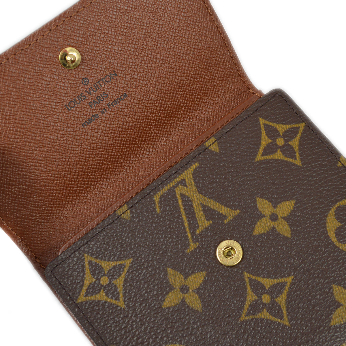 Louis Vuitton 2003 Monogram Porte Monnaie Billet Cartes Credit Wallet M61652