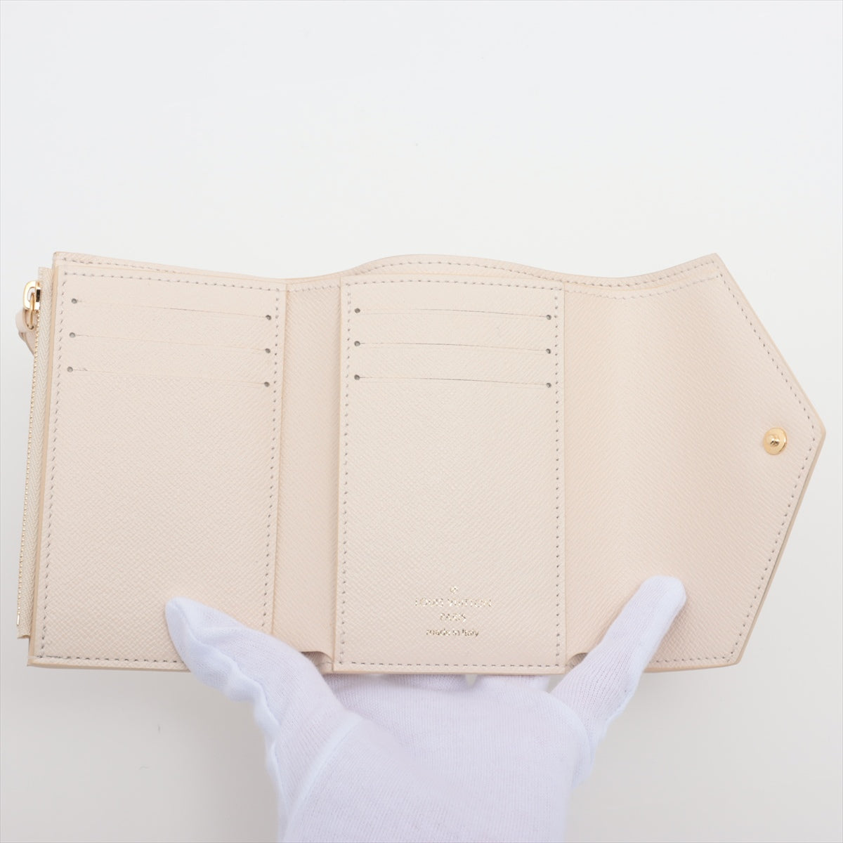 Louis Vuitton Damierazur Portfolio Victoria N40468 Compact Wallet