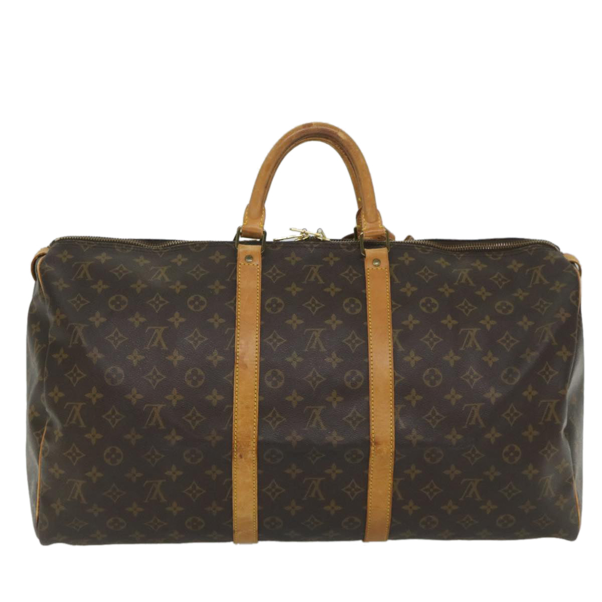 Louis Vuitton Keepall 55  Canvas Travel Bag ()