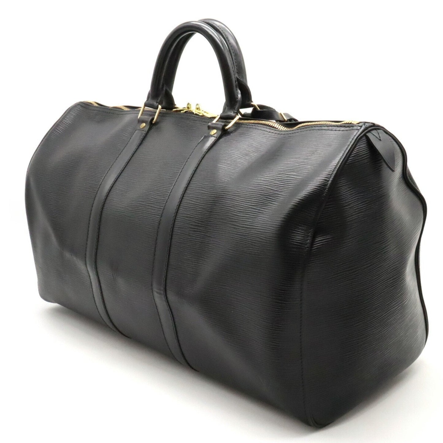 Louis Vuitton Keepall 55  Leather Travel Bag ()
