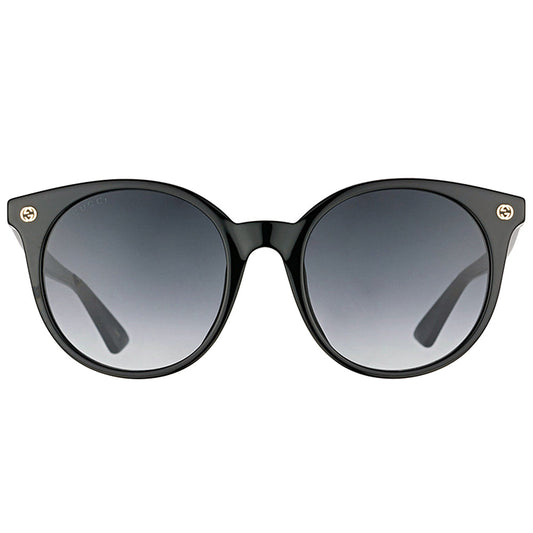 Gucci  GG 0091S 001 Womens Oval Sunglasses