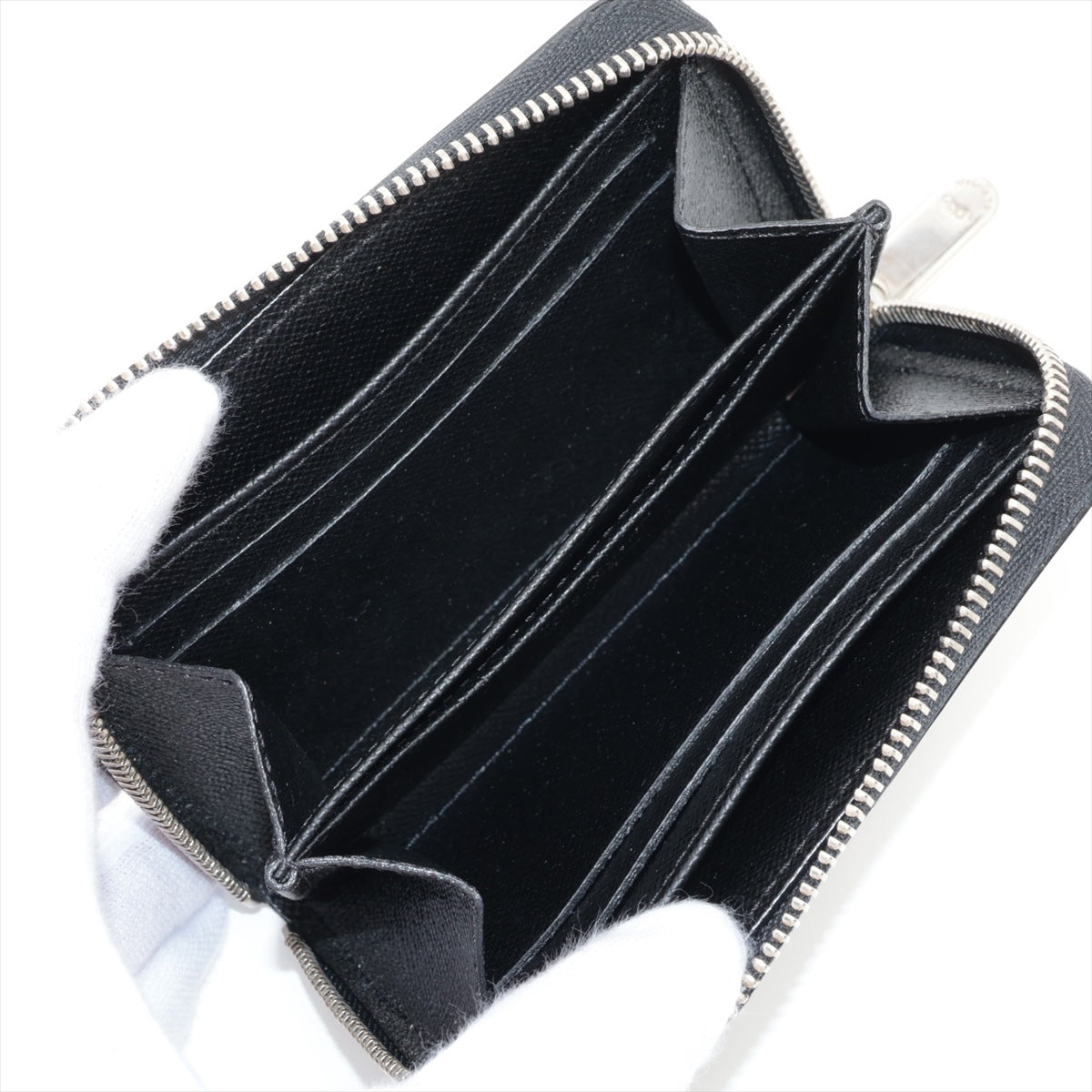 Louis Vuitton Epi Zippy Coin M60152 Noir Coin Case