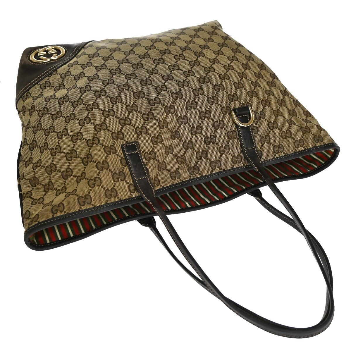 Gucci Gg Canvas  Canvas Shoulder Bag