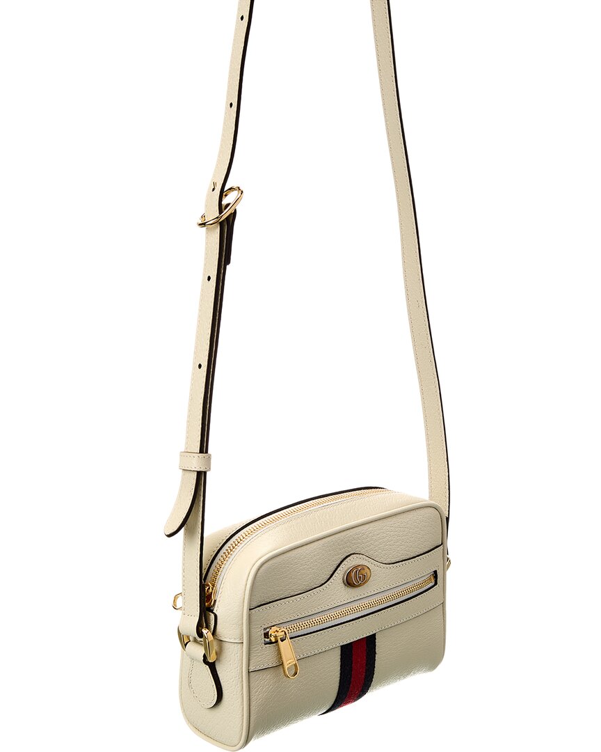 Luxury Gucci Trending 2025 Ophidia Mini Leather Crossbody