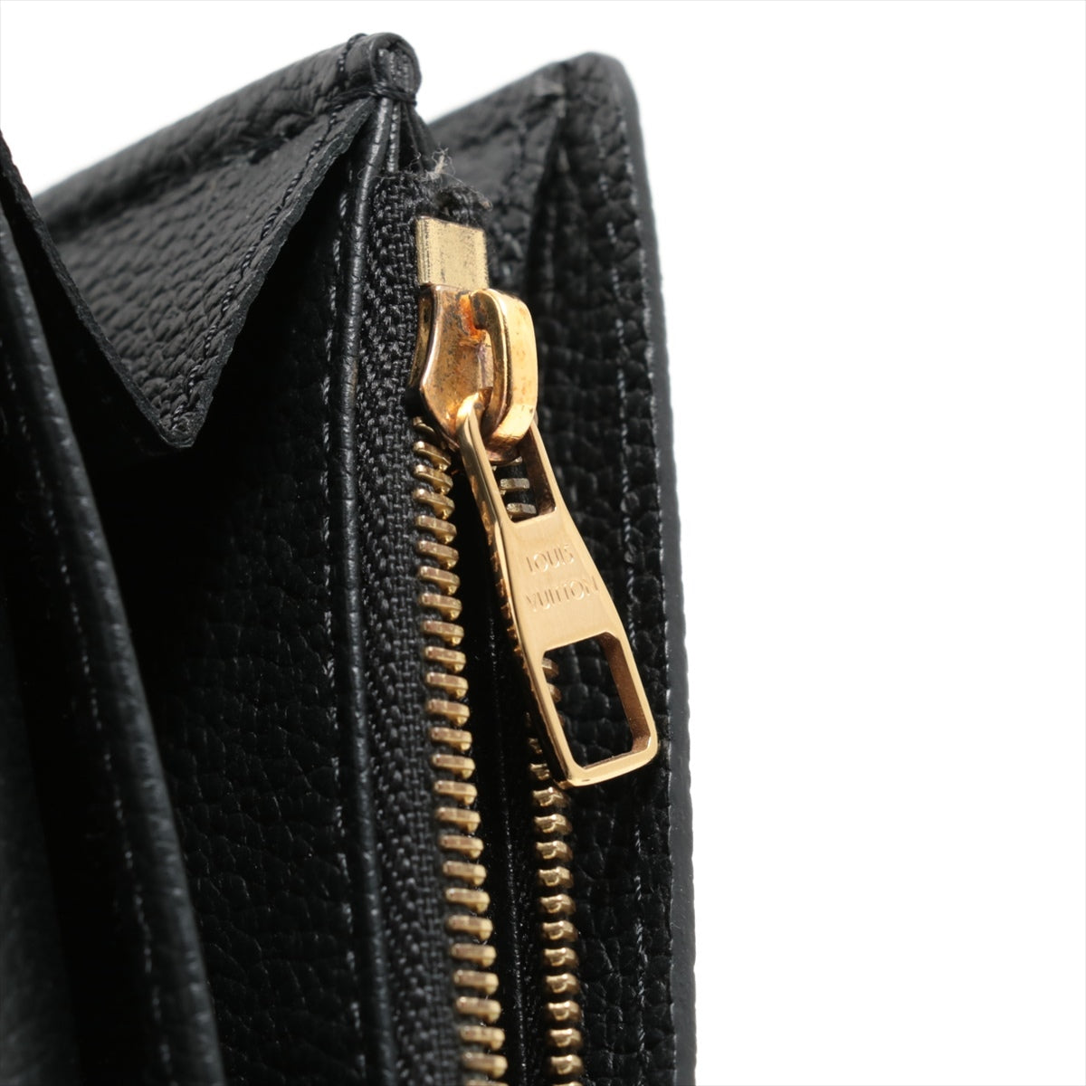 Louis Vuitton Monogram Emplant Portfolio M61182 Black Wallet