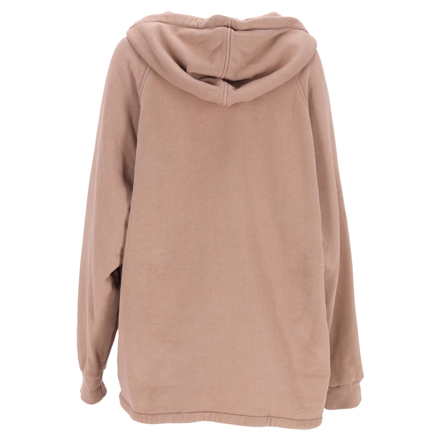 Gucci Web-Stripe Half-Zipped Hoodie in Brown Cotton