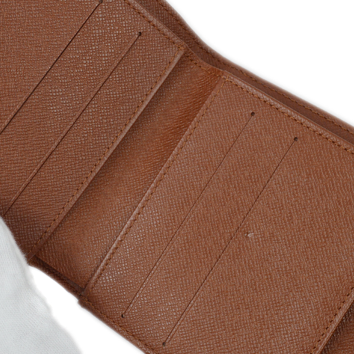 Louis Vuitton 2003 Monogram Porte Monnaie Billet Cartes Credit Wallet M61652