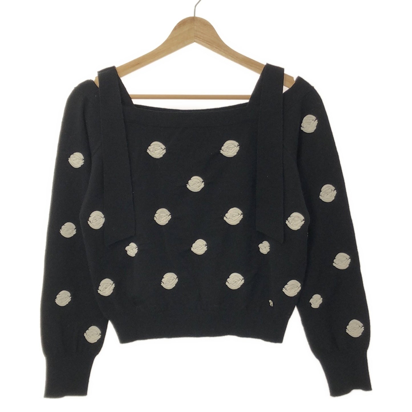 Chanel 2023/24 Autumn/Winter Dresswear Tops Wool  Black P76049K10978