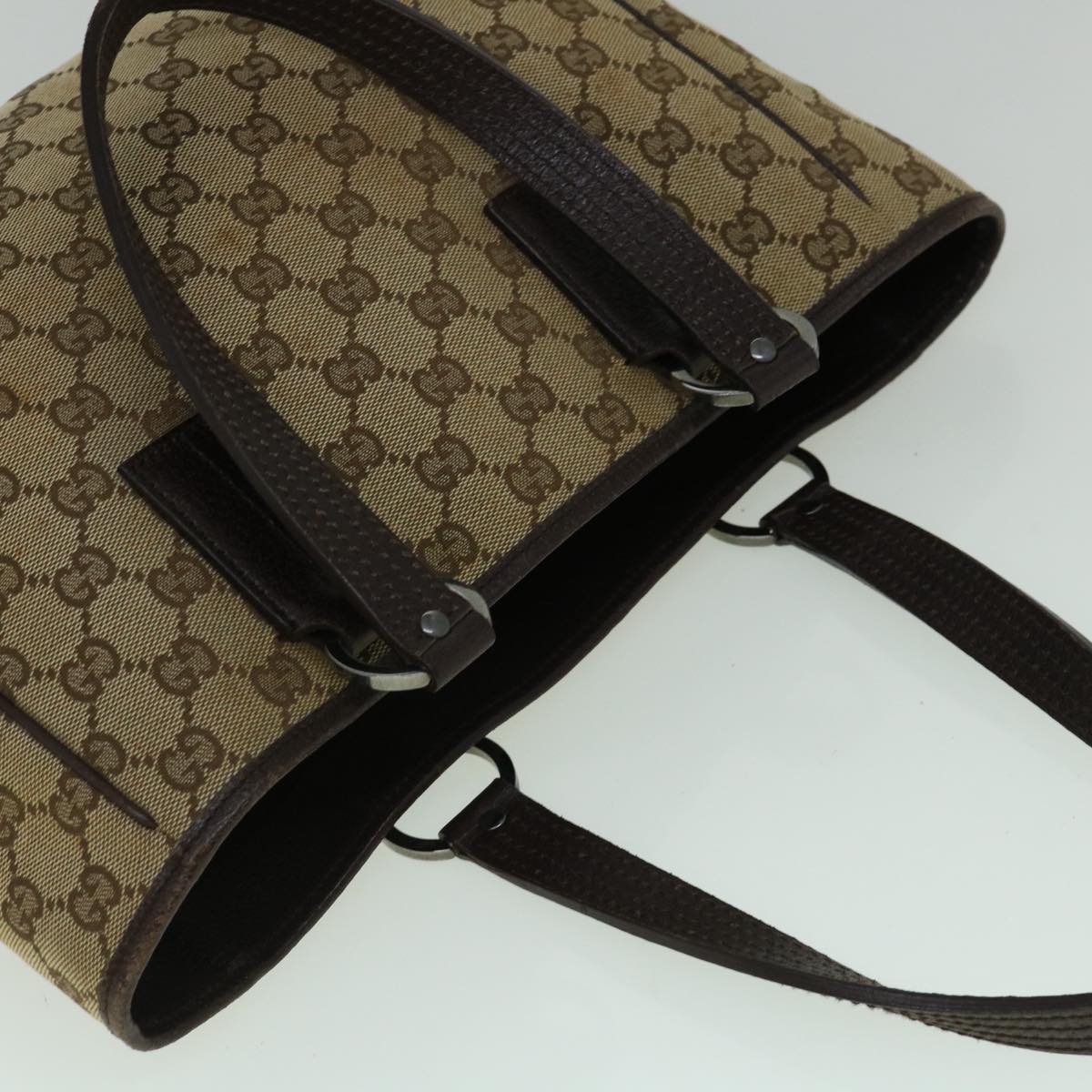 Gucci Cabas  Canvas Tote Bag