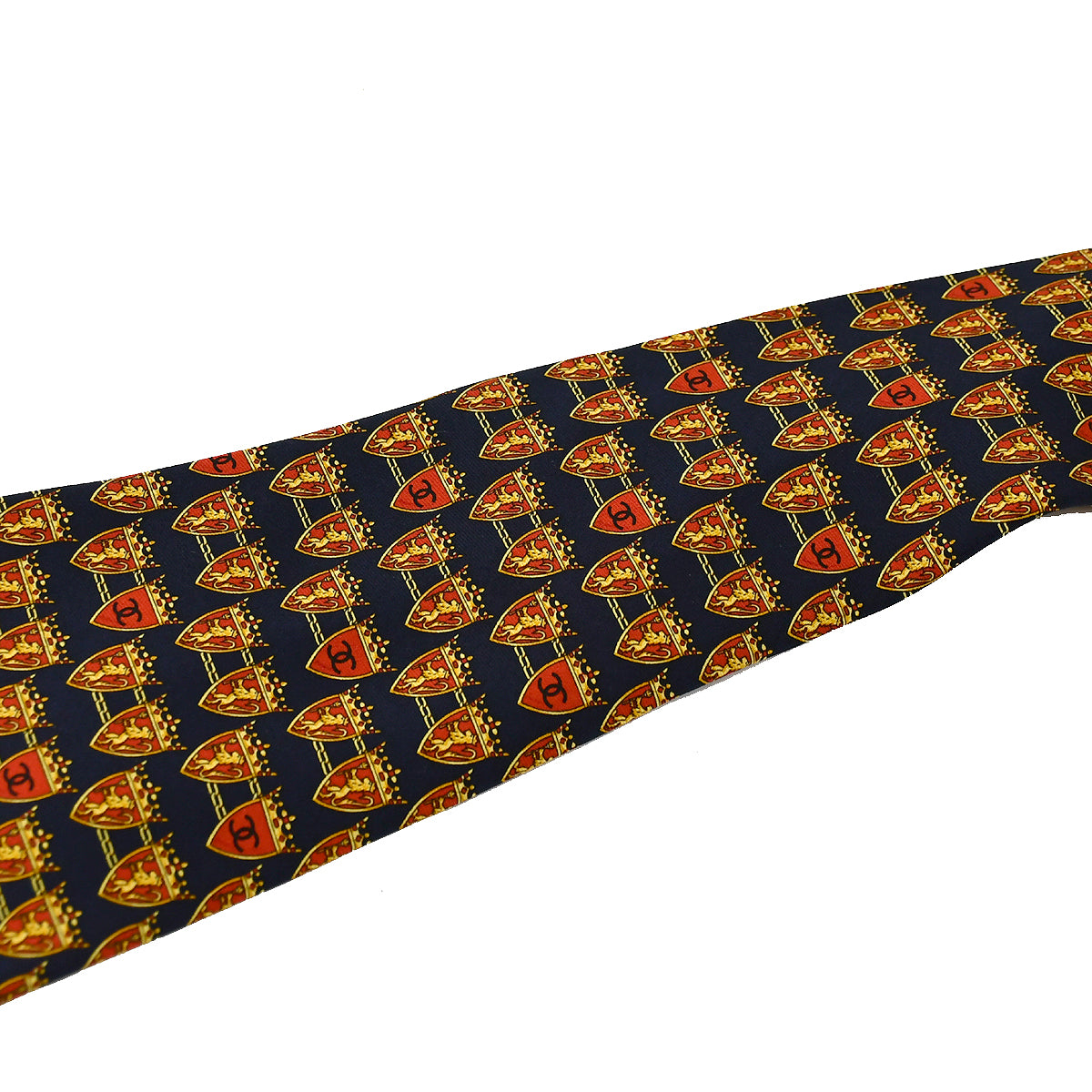 Luxury Chanel Black Necktie Small New