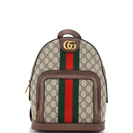 Luxury Gucci Trending 2025 Ophidia Backpack GG Coated Canvas Small
