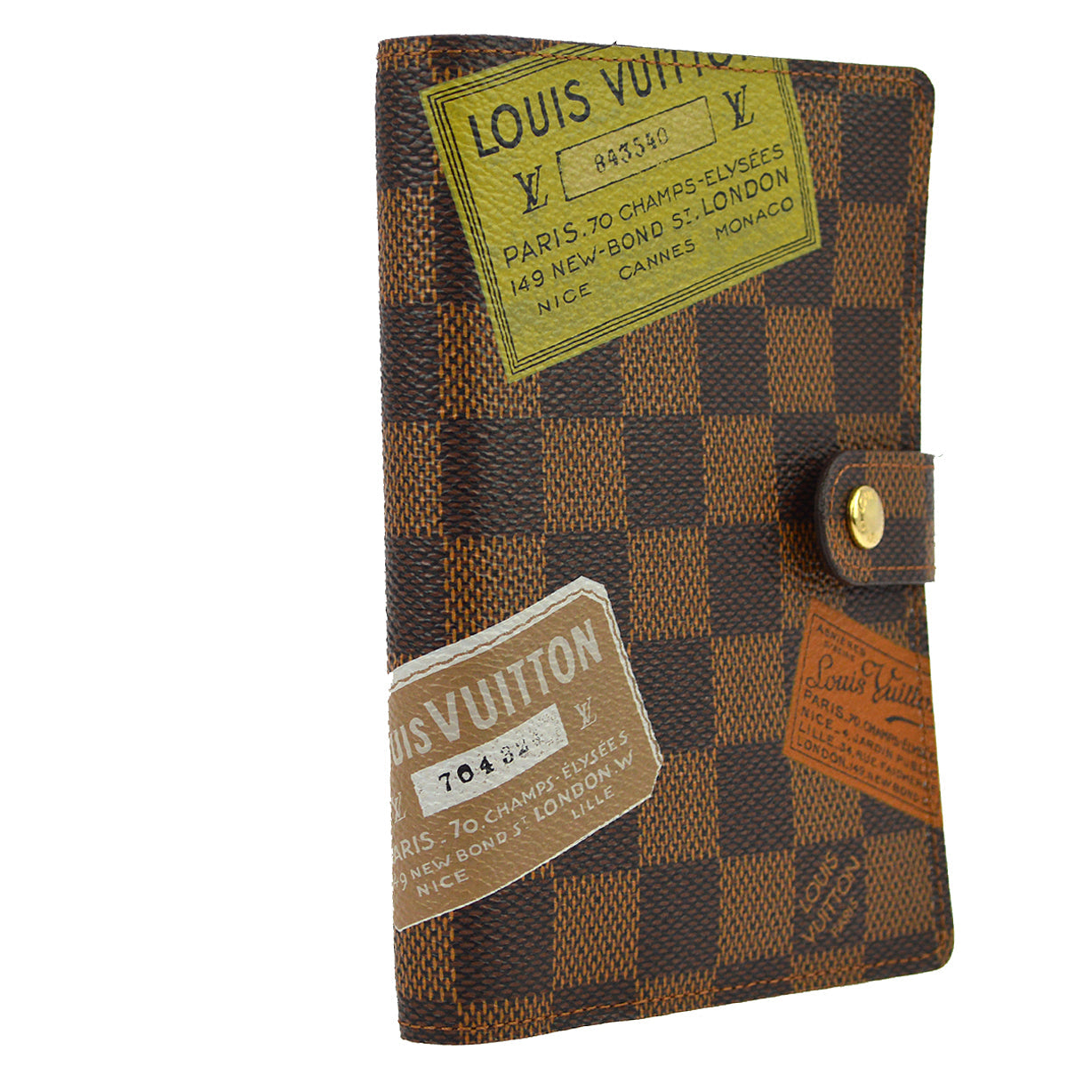 Louis Vuitton 2009 Label Collection Agenda PM Note Book Cover R21068