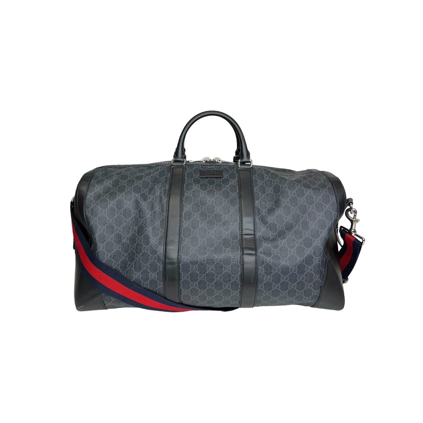 Luxury Gucci GG Supreme Carry-On Duffle Bag