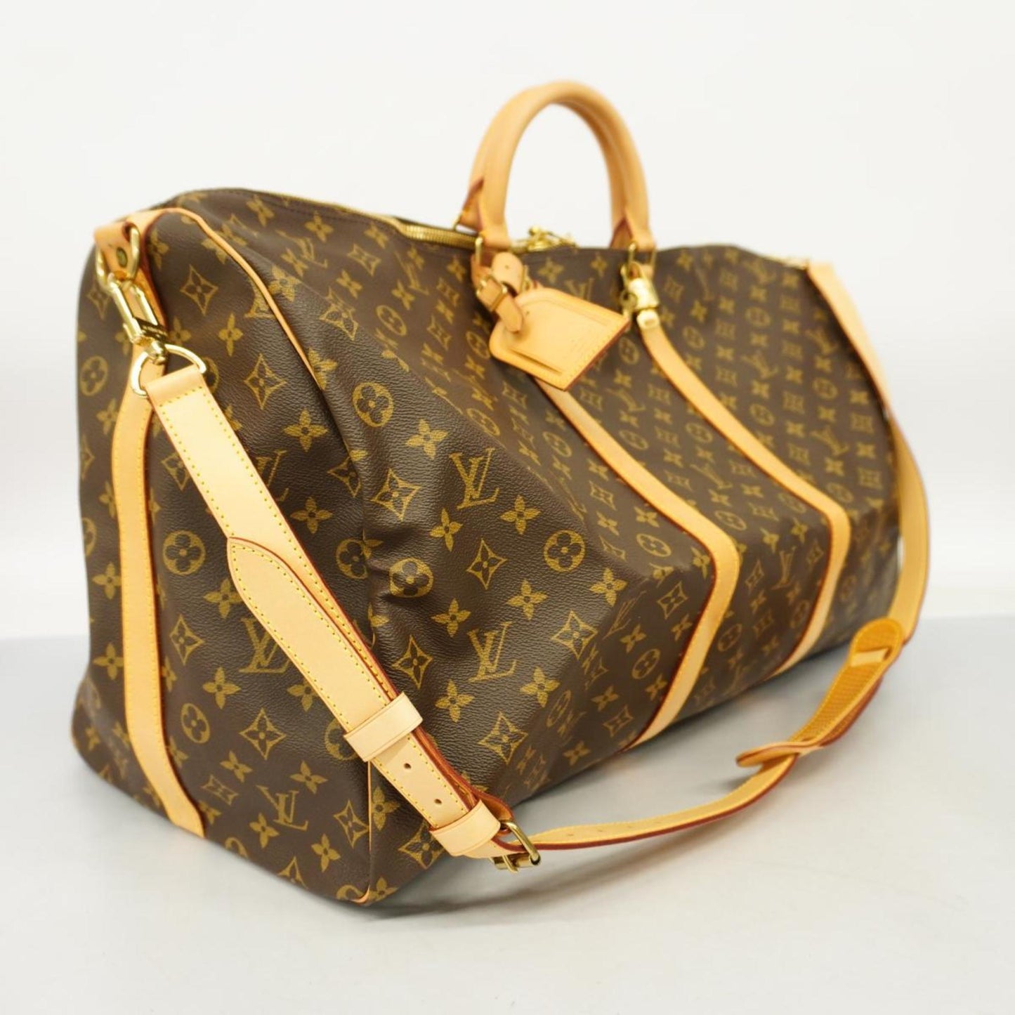 Louis Vuitton Keepall Bandoulière 60  Canvas Travel Bag ()