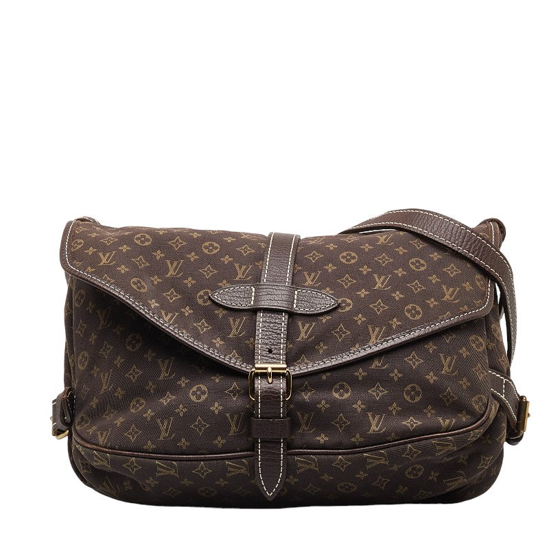 Louis Vuitton Monogram Mini Summour 30  Shoulder Bag M95227 Brown Canvas Leather  Louis Vuitton