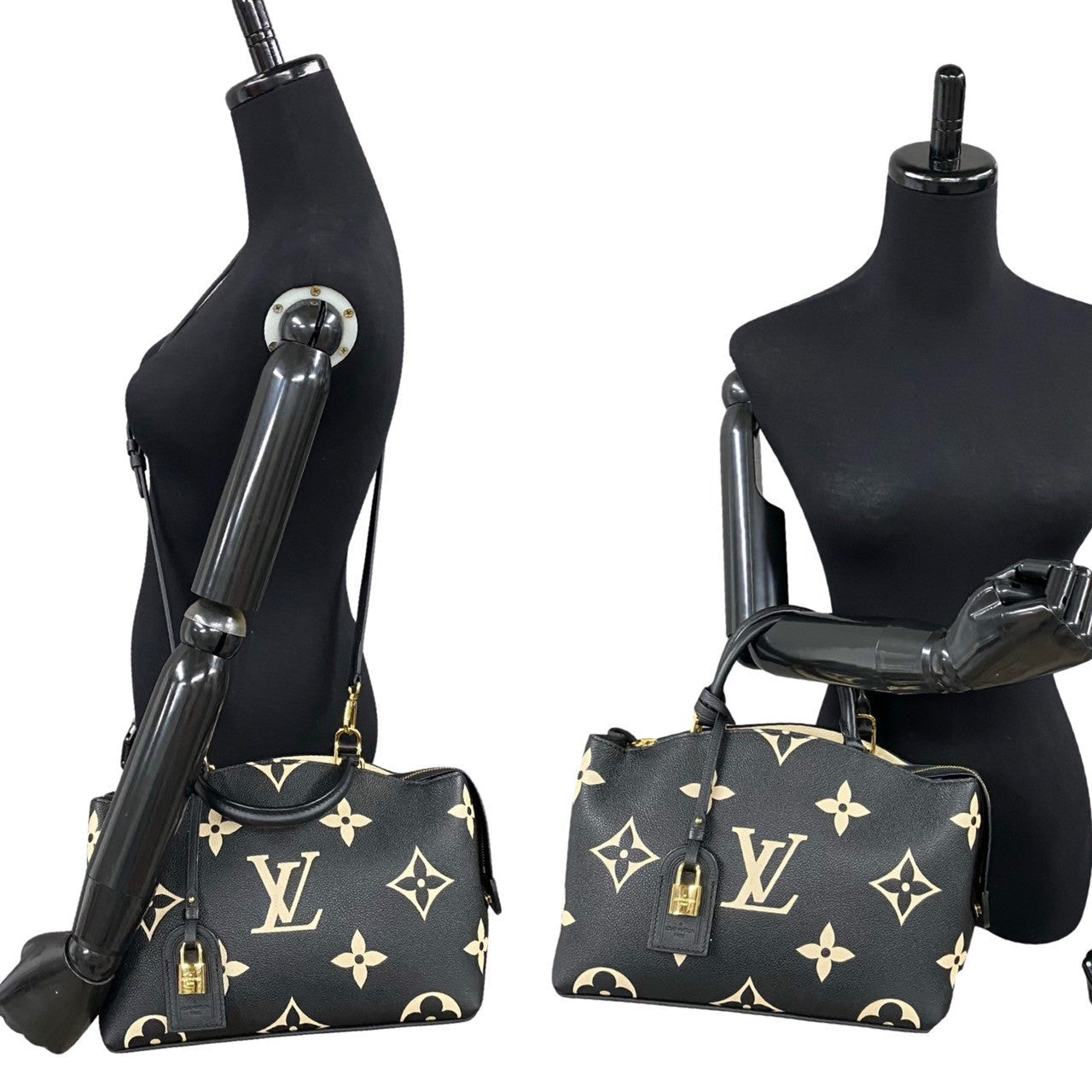 Louis Vuitton Petit Palais PM Leather Handbag