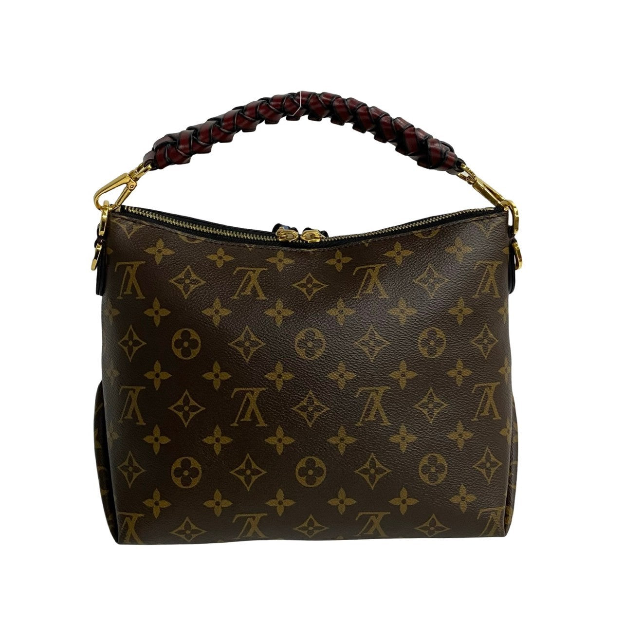 Louis Vuitton Mini Zipped Hobo Leather Bag
