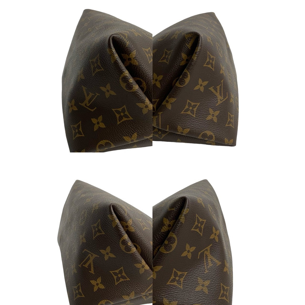 Louis Vuitton Mini Zipped Hobo Leather Bag