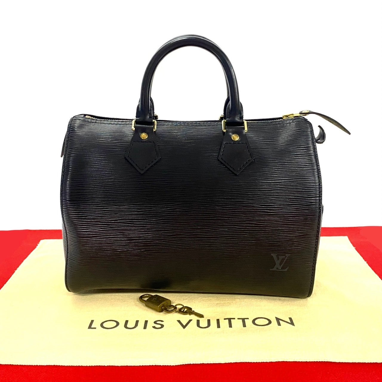 Louis Vuitton Epi Leather Speedy 25 Handbag