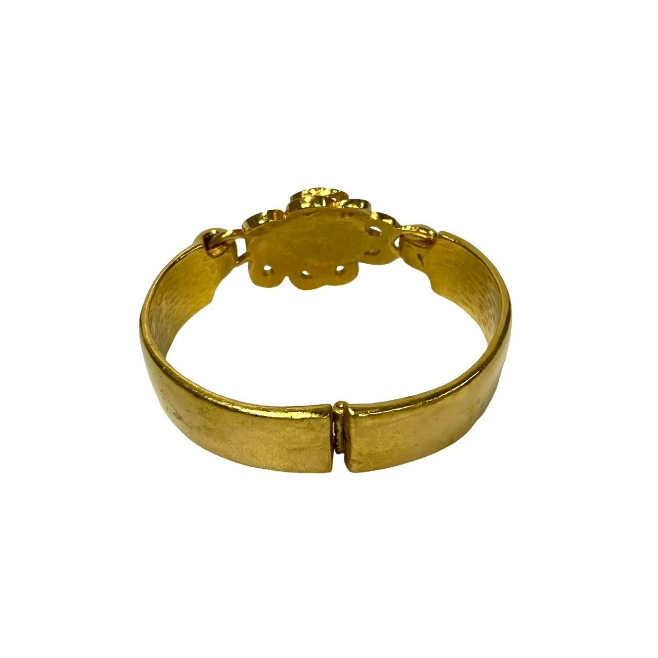 Chanel Vintage Turquoise Coco Mark Bracelet