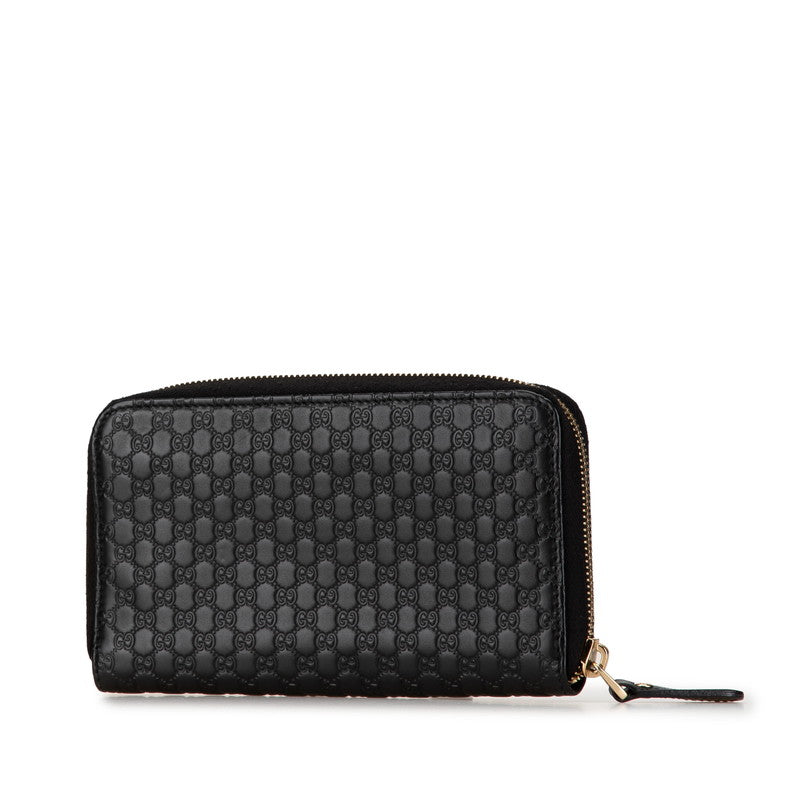 Luxury Gucci Trending 2025 MicroLuxury Gucci Trending 2025ssima Leather Zip Wallet 449391