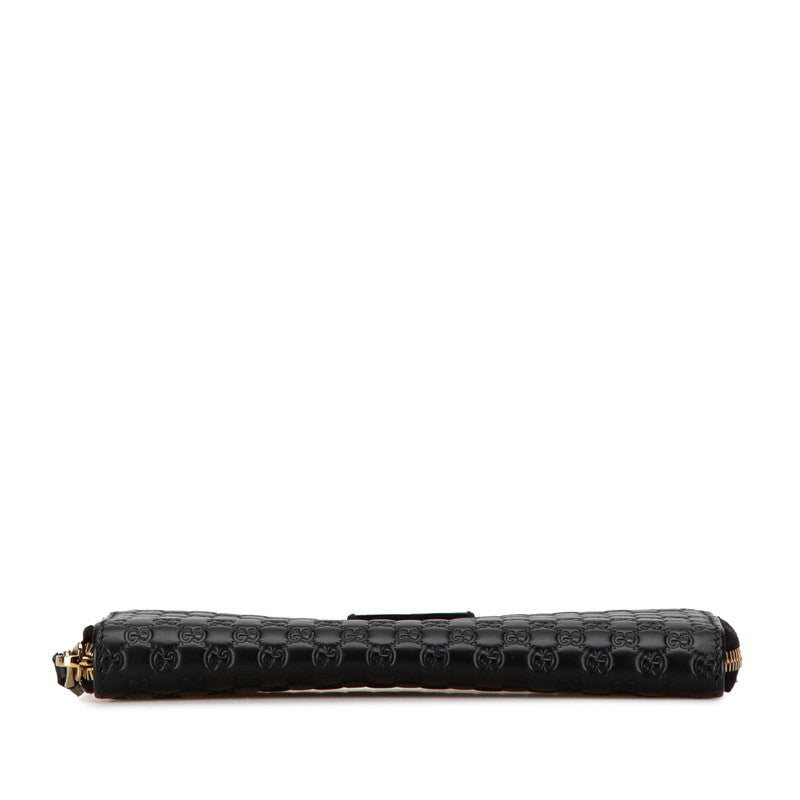 Luxury Gucci Trending 2025 MicroLuxury Gucci Trending 2025ssima Leather Zip Wallet 449391