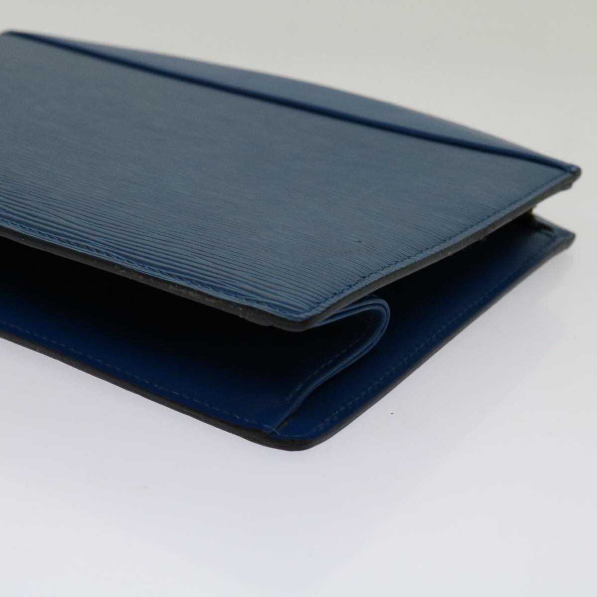 LOUIS VUITTON Epi Trousse Crete Pouch Blue M48405 LV 70000