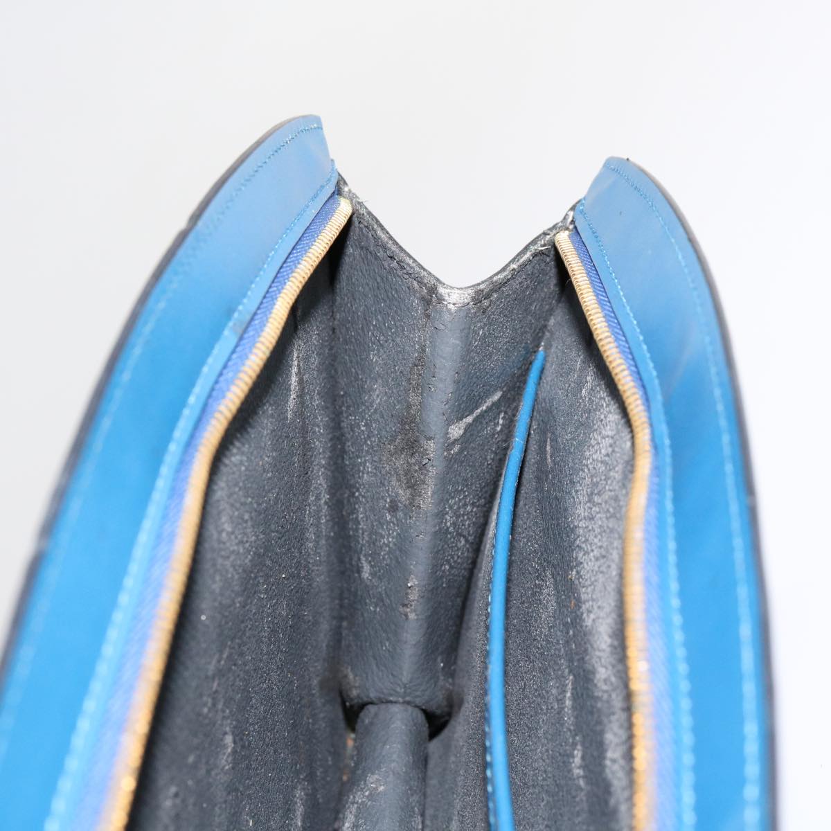 LOUIS VUITTON Epi Trousse Crete Pouch Blue M48405 LV 70000