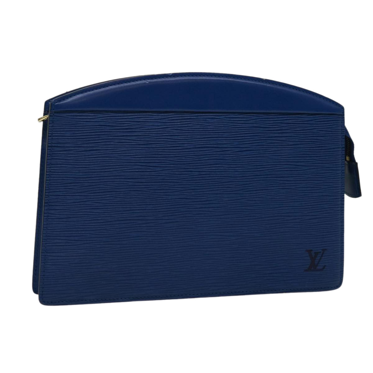 LOUIS VUITTON Epi Trousse Crete Pouch Blue M48405 LV 70000