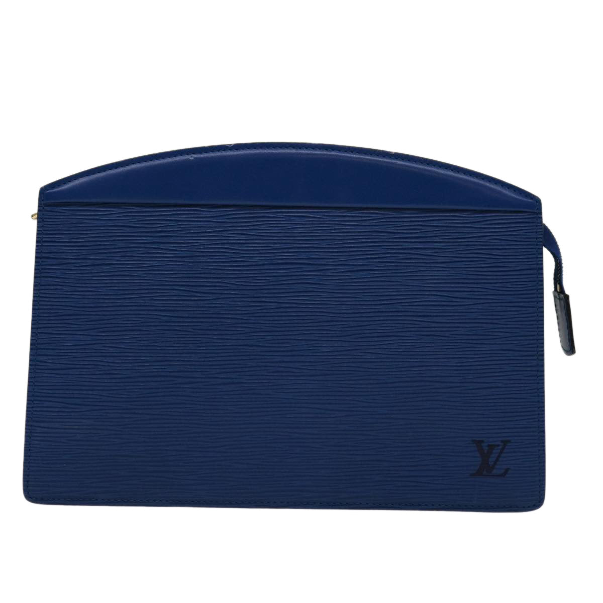 LOUIS VUITTON Epi Trousse Crete Pouch Blue M48405 LV 70000