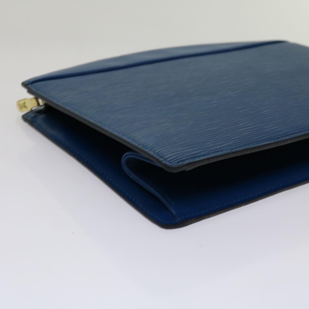 LOUIS VUITTON Epi Trousse Crete Pouch Blue M48405 LV 70000