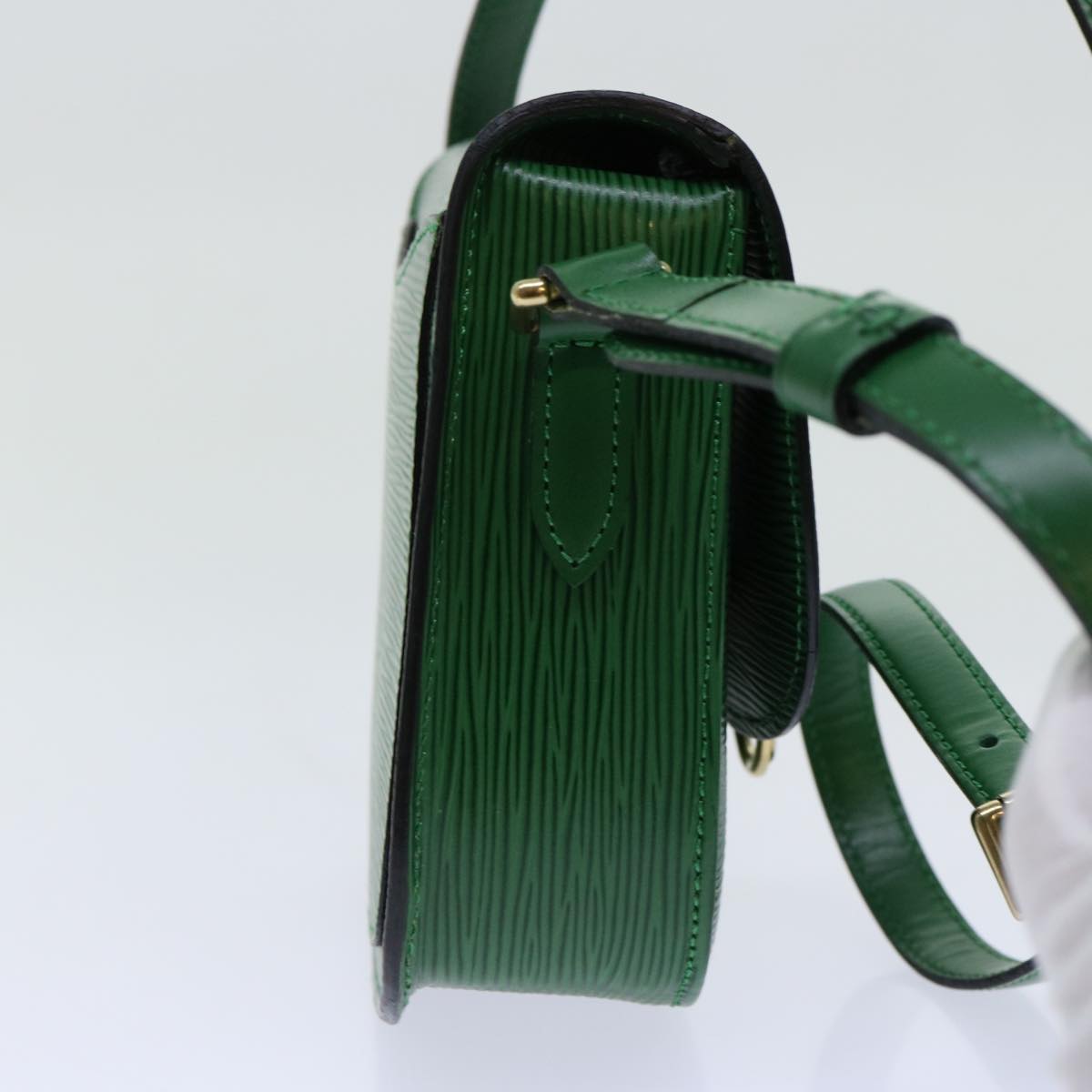 LOUIS VUITTON Epi Saint Cloud PM Shoulder Bag Green M52214 LV 70001