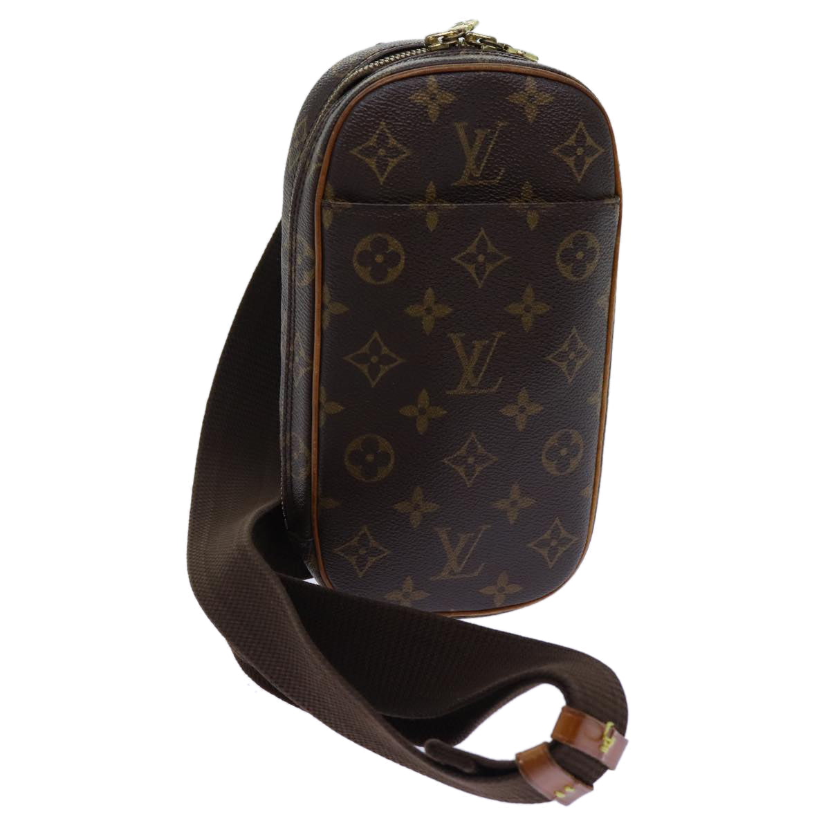 LOUIS VUITTON Monogram Pochette Gange Shoulder Bag M51870 LV 70004
