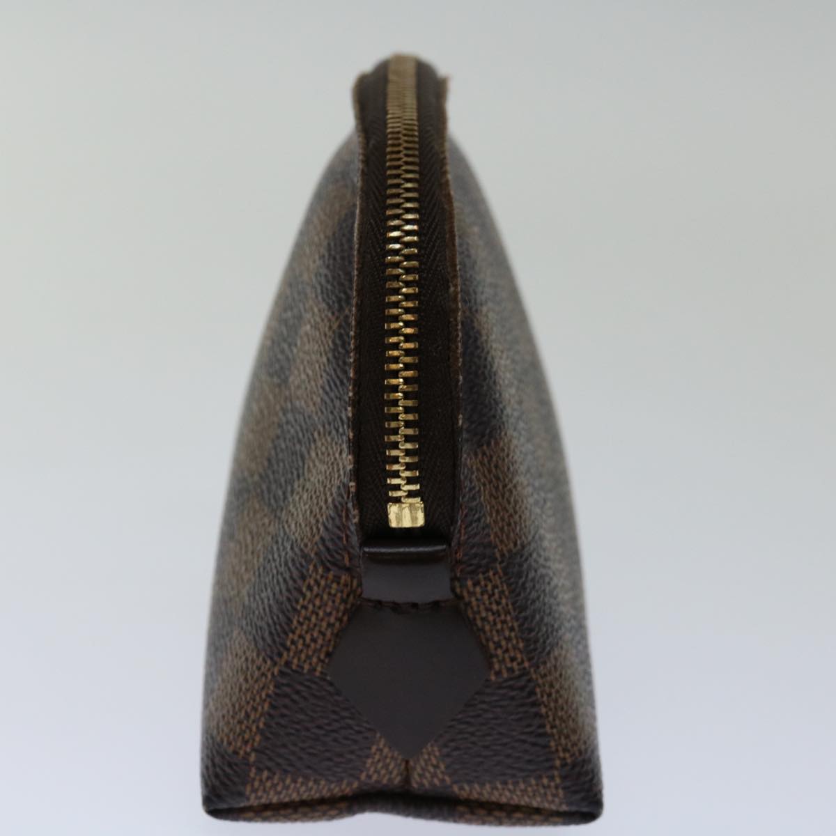 LOUIS VUITTON Damier Ebene Pochette Cosmetic PM Pouch N47516 LV 70005